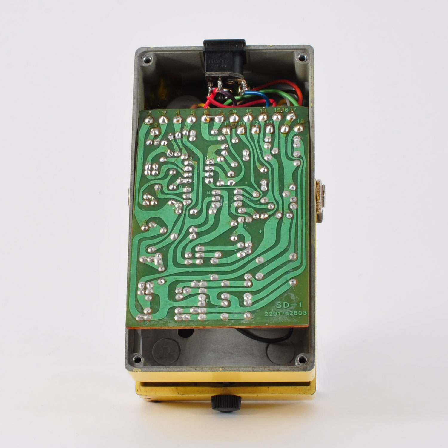 Boss SD-1 Modified SuperOverdrive FuzzFusion Clipping 1N34A&LED3mm